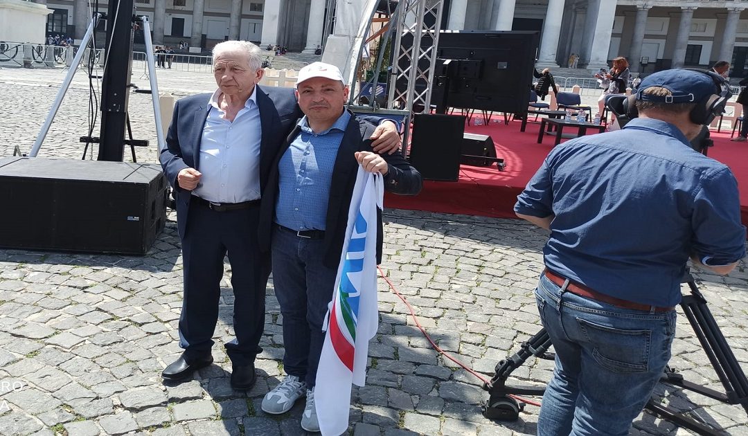 1 maggio, La FILD – FEDERAZIONE ITALIANA LAVORATORI DIPENDENTI presente in piazza a Napoli